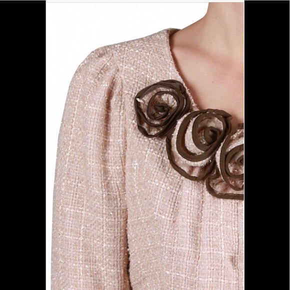 ⭐️ Anthropology Tulle Tweed Coat - Picture 3 of 3